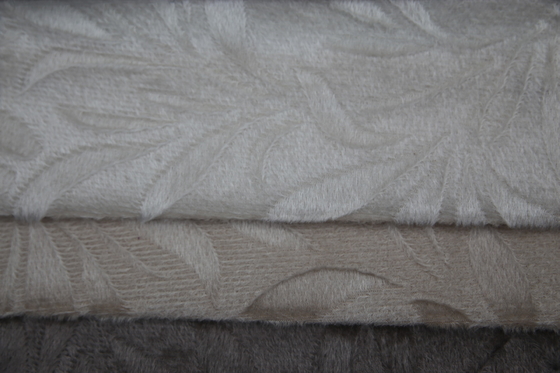 100% Polyester Linen Seperti Kain Pelapis Untuk Sofa Eropa Padat 330gsm
