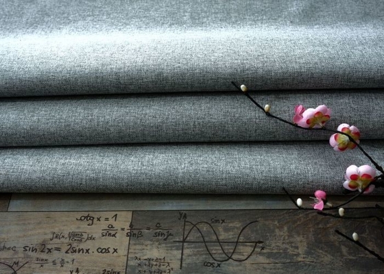 faux 100 linen kain kanvas gulungan untuk sofa