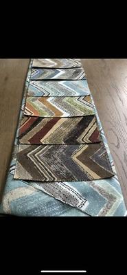 Kain chenille jacquard Bahan Sofa Pengiriman 25 Hari Detail untuk Interior Mewah