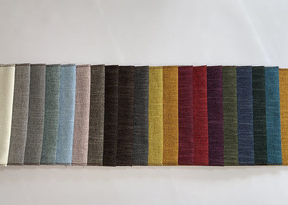 Kain Sofa Linen Brushed Faux Slub Effect Tekstil Rumah