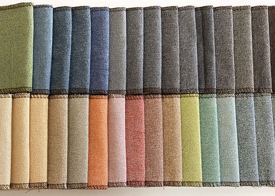 BENANG DIcelup kain 100% polyester kain linen kain katun banyak warna untuk furniture sofa