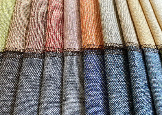 Hot jual Kain Katun Linen Organik untuk Furnishing Tekstil Rumah Tirai Karpet Sofa Penutup BENANG DIcelup