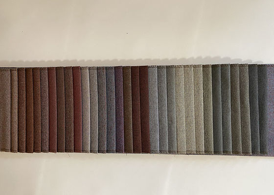 Harga murah 100% polyester meniru kain linen dicelup untuk bantal sofa
