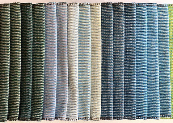 250gsm Kain Pelapis Chenille Bertekstur Benang Tekstil Sofa Dicelup