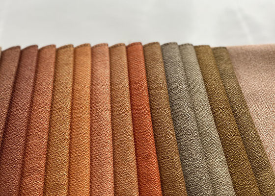 Kain Sofa Linen Rajutan Flame Retardant Faux Linen Fabric Polyester