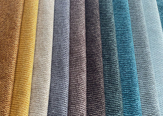385cm Kain Sofa Linen Polos 100% Polyester Tekstil Rumah