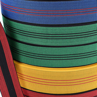Green Upholstery Elastic Webbing 2.5mm Rubber Chair Anyaman Straps