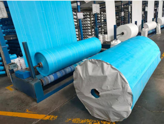 Tubular Polypropylene Woven Fabric Pertanian Pangan Industri Penguatan Band