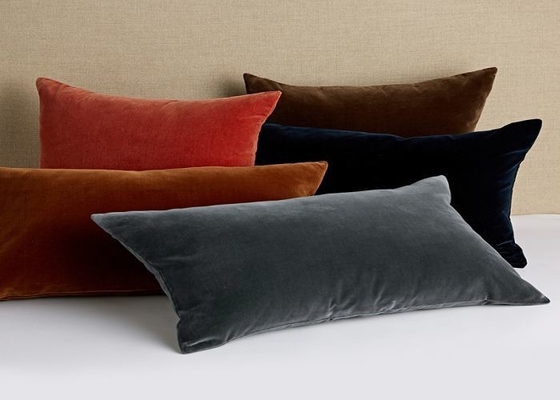 Polyester Holland Velvet Fabric Untuk Sofa Bernapas